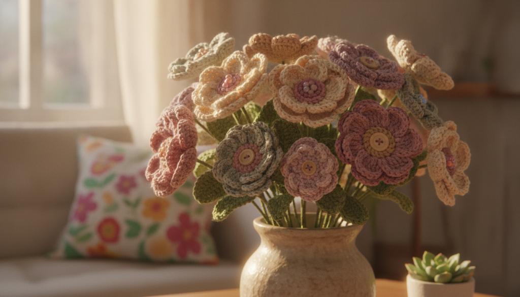 crochet bouquet ideas