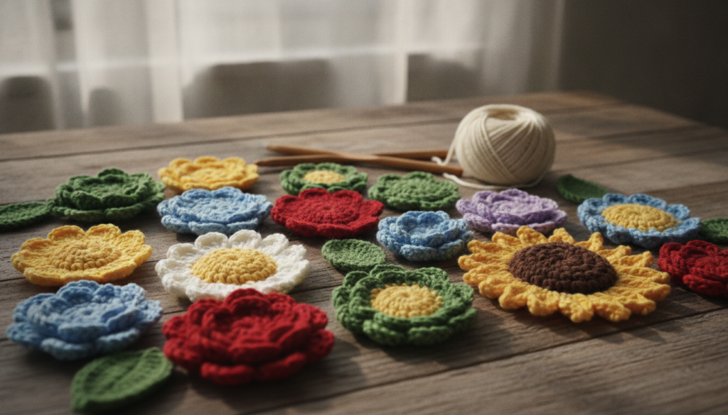 free crochet flower patterns free crochet flower patterns